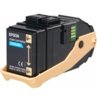 Toner Epson S050604, Reichweite: 7.500 Seiten, cyan