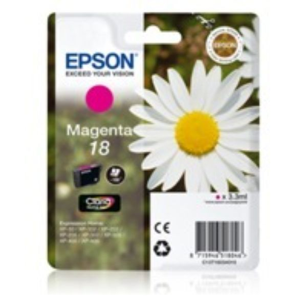 8715946518046 - Tintenpatrone C13T18034012 Inhalt 33ml magenta 8715946518046 Epson 8715946518046 - Tintenpatrone C13T18034012 Inhalt 33ml magenta 8715946518046 Epson