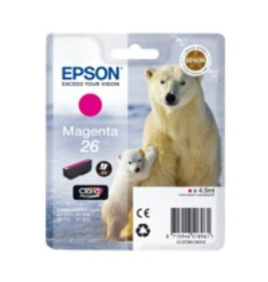 Druckerpatrone C13T26134012 (T2613), magenta, ca. 300 Seiten