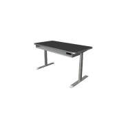 Schreibtisch Move 4 El, elektrisch höhenverstellbar, 62-127cm (H), 160x80cm (BxT), rechteckig, anthrazit / silber