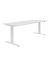 Schreibtisch Active T, elektrisch höhenverstellbar, 64-125cm (H), 200x80cm (BxT), rechteckig, weiß / weiß