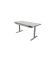 Schreibtisch Move 4 El, elektrisch höhenverstellbar, 62-127cm (H), 180x80cm (BxT), rechteckig, lichtgrau / silber