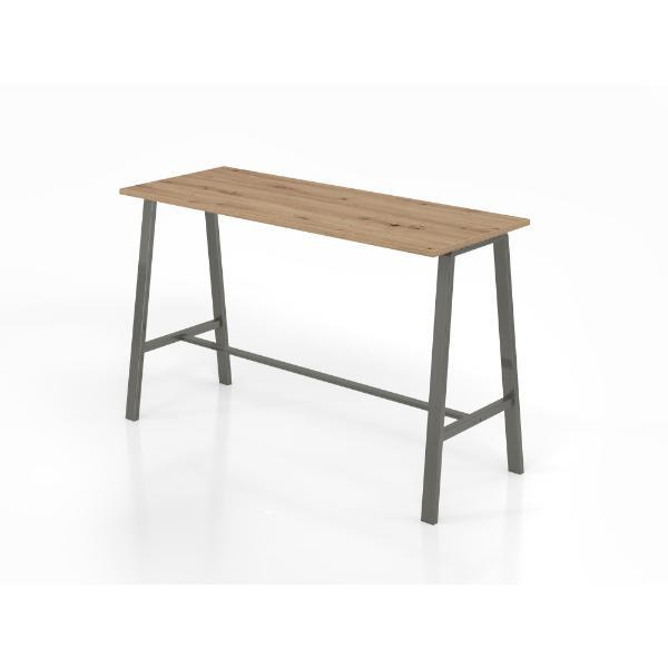 4032062188507 - HAMMERBACHER Stehtisch Meeting Point VMPA17 asteiche rechteckig 4-Fuß-Gestell grau 1750 x 680 x 1042 cm 4032062188507 - HAMMERBACHER Stehtisch Meeting Point VMPA17 asteiche rechteckig 4-Fuß-Gestell grau 1750 x 680 x 1042 cm