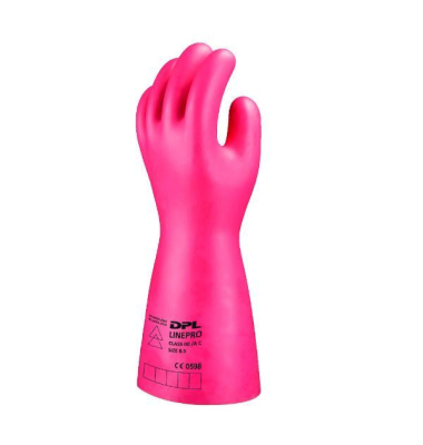 Schutzhandschuhe, rot, Größe 10 / XL