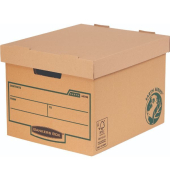 Archivbox System 4479901, A4, braun, Karton