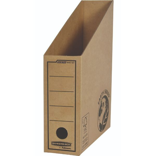 Bankers Box Archiv-Stehsammler Earth Series 4473701, A4, braun, innen 26x7,7x31,4cm (TxBxH), Karton 0043859730549 Bankers Box