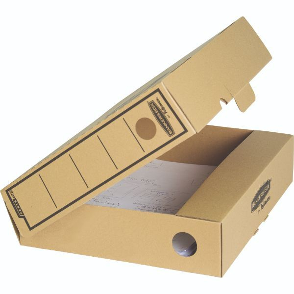 Bankers Box Archivbox Earth Series 4473401, A4, braun, Karton 0043859708937 Bankers Box 10 Stück
