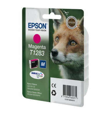 Tintenpatrone Epson T128340, Reichweite: 140 Seiten, magenta