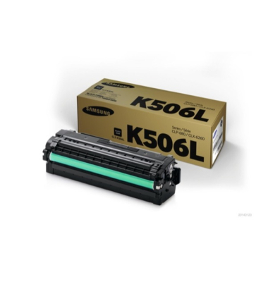 Toner Samsung CLT-K506L, Reichweite: 6.000 Seiten, schwarz