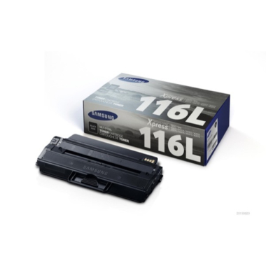Toner Samsung MLT-D116L, Reichweite: 3.000 Seiten, schwarz Toner Samsung MLT-D116L, Reichweite: 3.000 Seiten, schwarz