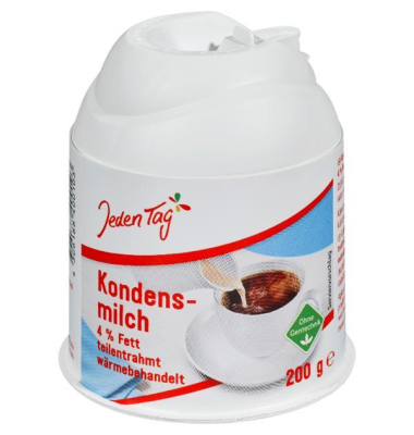 Kondensmilch 123731, 4% Fett, 200ml, im Kännchen