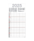 Monatskalender LY-MTTP, Team-Terminplaner, 1 Monat / 1 Seite, , 2025