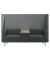 Akustisches Sofa 2018050061, 2 Sitzer, mit Arbeitsplatte, grau