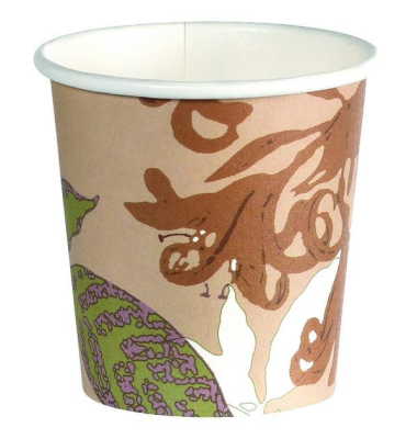Garden-Pappbecher 208844 Bio, Papier, kompostierbar, 12cl