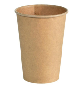 Becher für Automaten, PapWbc, 21 cl, braun