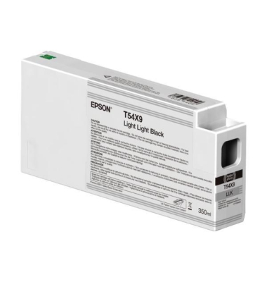 C13T54X900 Tintenpatrone T54X9, 350ml, hell hell schwarz