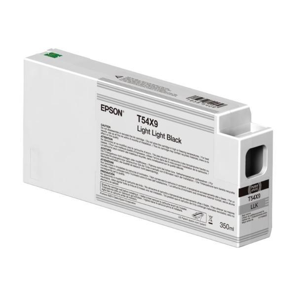 Epson C13T54X900 Tintenpatrone T54X9, 350ml, hell hell schwarz 0010343976863 Epson