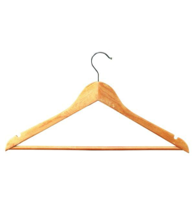 Kleiderbügel Alba, 450x160mm, Holz