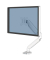 8056201 Platin Einzel Monitorarm Weiß