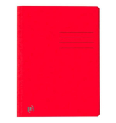 Schnellhefter TOP FILE+ 400116211, A4, rot, Karton, 390g, Vorderdeckel rot / opak