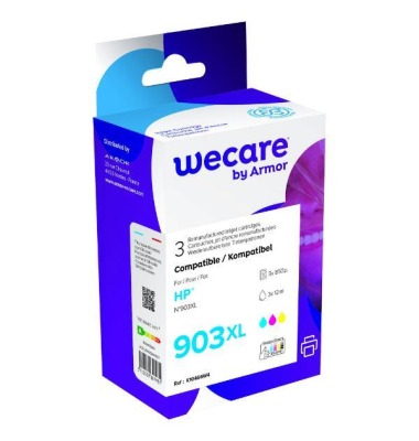 Druckerpatrone K10466W4 (kompatibel mit HP), cyan/magenta/yellow, ca. 850 Seiten