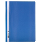 Schnellhefter 400152403, A4, blau, Polypropylen (PP), Vorderdeckel transparent