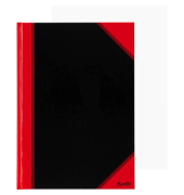 Chinakladde 100302831, schwarz/rot, A4, blanko, 70g, 96 Blatt / 192 Seiten