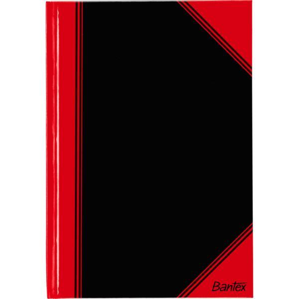 4006144929425 - Chinakladde 100302832 Chinakladde schwarz rot  A5 blanko 70g 96 Blatt   192 Seiten 4006144929425 Bantex