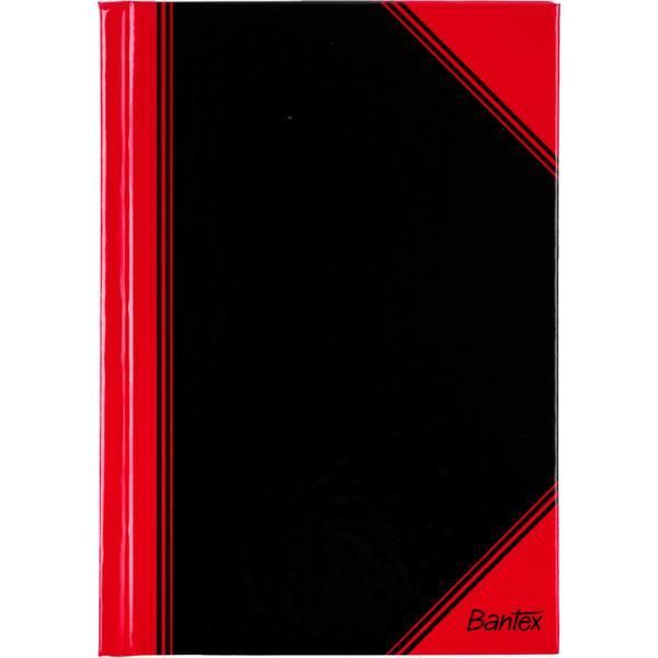 4006144929456 - Chinakladde 100302833 Chinakladde schwarz rot A6 blanko 70g 96 Blatt   192 Seiten 4006144929456 Bantex