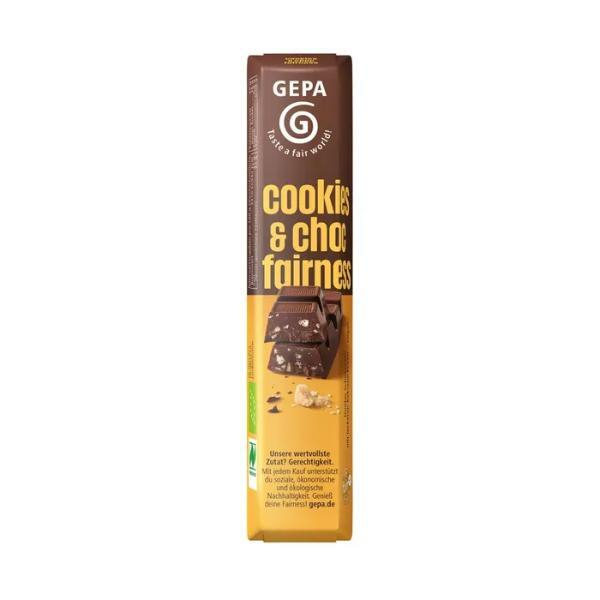 Gepa Bio Riegel Cookie Choc Vegan 4013320098509 Gepa