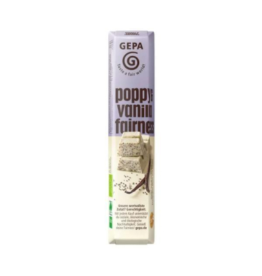 Bio Riegel Poppy Vanilla Fairness
