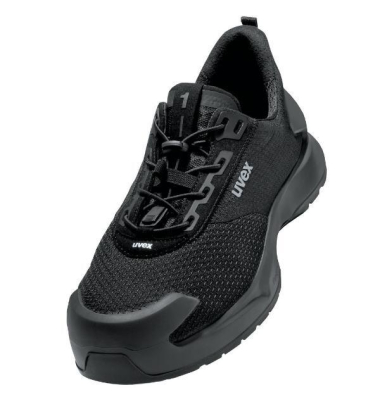 Sicherheitshalbschuhe uvex 1 x-craft, S1PL, ESD, Unisex, schwarz, Weite 11, Gr&ouml;&szlig;e 43