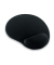 Mauspad mit Handballenauflage GL006, Lycra Oberfläche, Gel, schwarz