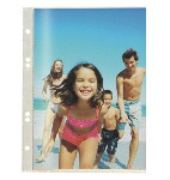 Prospekth&uuml;llen Neutral 400040803, A5 transluzent genarbt, oben offen, 0,08mm