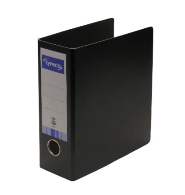 Ordner 10338408, A5 80mm Karton schwarz Ordner 10338408, A5 80mm Karton schwarz