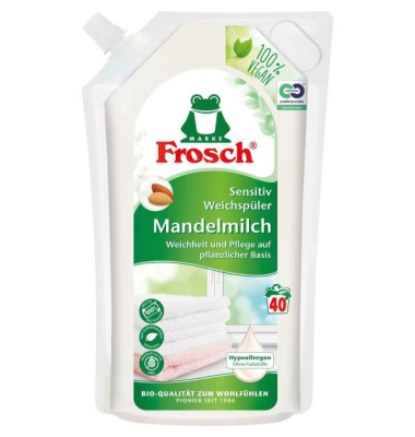 Weichsp&uuml;ler 372902 Mandelmilch Nachf&uuml;ller, fl&uuml;ssig, 1 Liter, bis 40 Waschladungen