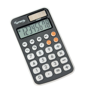 Taschenrechner Neutral Nomad Pocket, 8stellig, Solar-Batteriebetrieb, schwarz