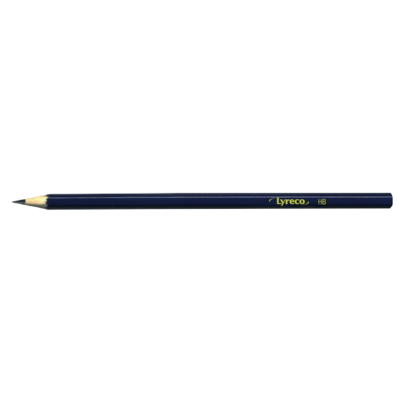 Alpedia Bleistift-Set Neutral, 013LYRK7720/1, Härte HB, blau 3662168000390 Alpedia 12 Stück