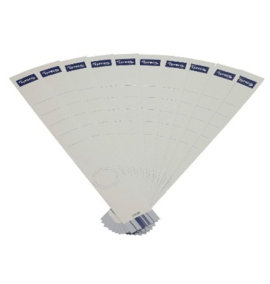 R&uuml;ckenschilder 10398311, wei&szlig;, schmal/lang, 36x290mm, selbstklebend
