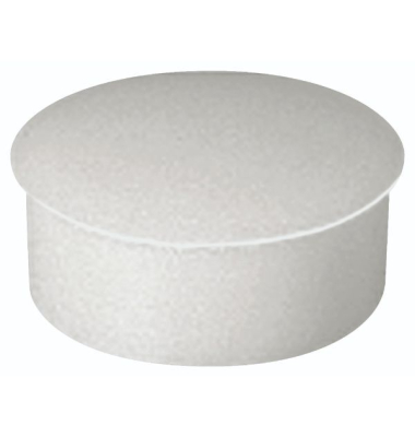 Haftmagnet Neutral, Durchmesser: 22mm, weiß