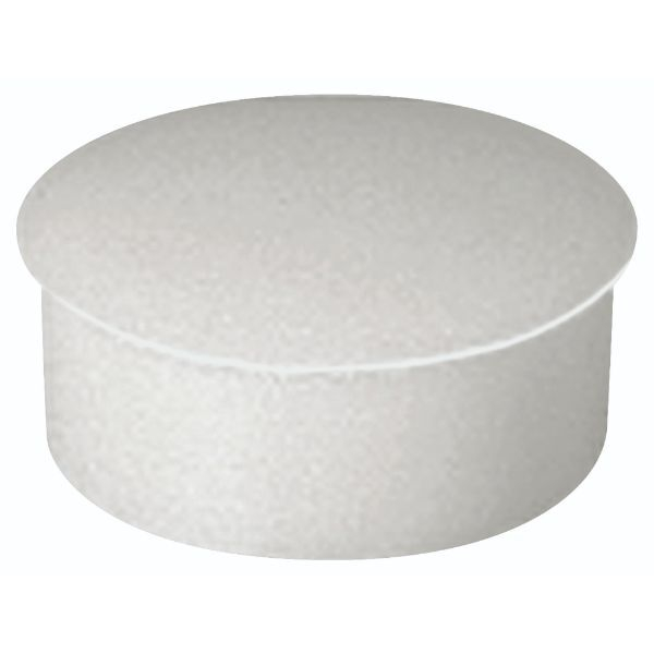 Alpedia Haftmagnet 152202, Rund, 22mm Ø, weiß, 11 Blatt 3662168009249 Alpedia 10 Stück