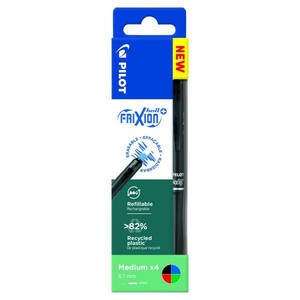 Pilot Wllt4 Frixion Ball Plus Tintenroller, 0,7mm, Sortiert 3131910448105 Pilot