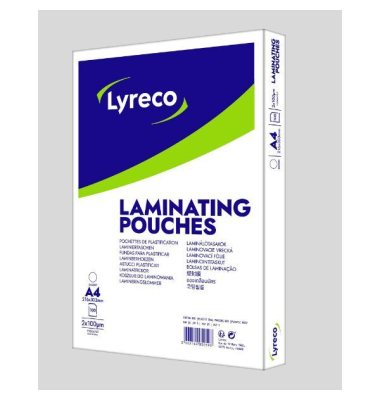Laminierfolien LP0060, A4, 216x303mm, 100mic, gl&auml;nzend
