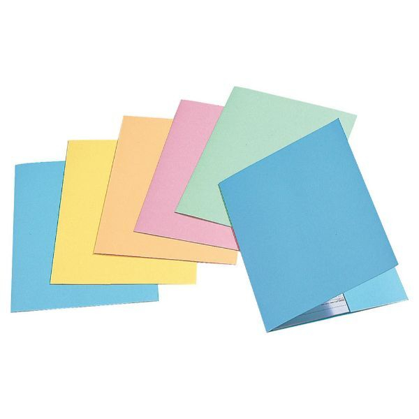 Alpedia Sammelmappe 1001396LYRSE, A4 farbig sortiert, Karton 250g 3662168017473 Alpedia 100 Stück