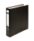 Ordner Neutral 11257078, A4 57mm schmal Karton Wolkenmarmor schwarz