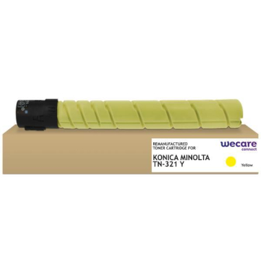 Toner K40003W4 (kompatibel zu Konica Minolta TN321Y), gelb, ca. 25000 Seiten