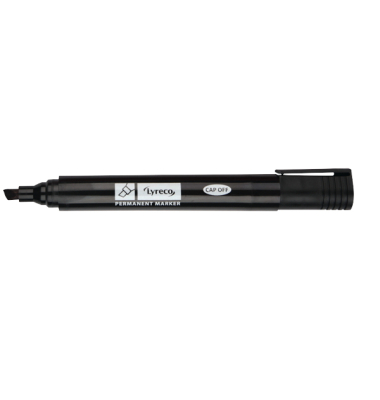 Permanentmarker Neutral, DGR151103, St&uuml;ck, schwarz, gro&szlig; Keilspitze