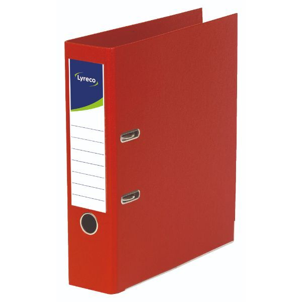 Alpedia Ordner 9960030, A4 45mm schmal PP vollfarbig rot 3662168000956 Alpedia