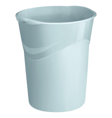 Papierkorb Neutral Style 1002820361, 14 Liter, rund, grau