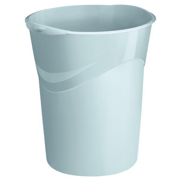 Alpedia Papierkorb Neutral Style 1002820361, 14 Liter, rund, grau 3662168056489 Alpedia